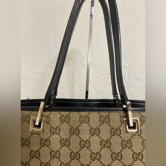 EUC Gucci Canvas Tote in rarely used condition - Picture 5 of 17